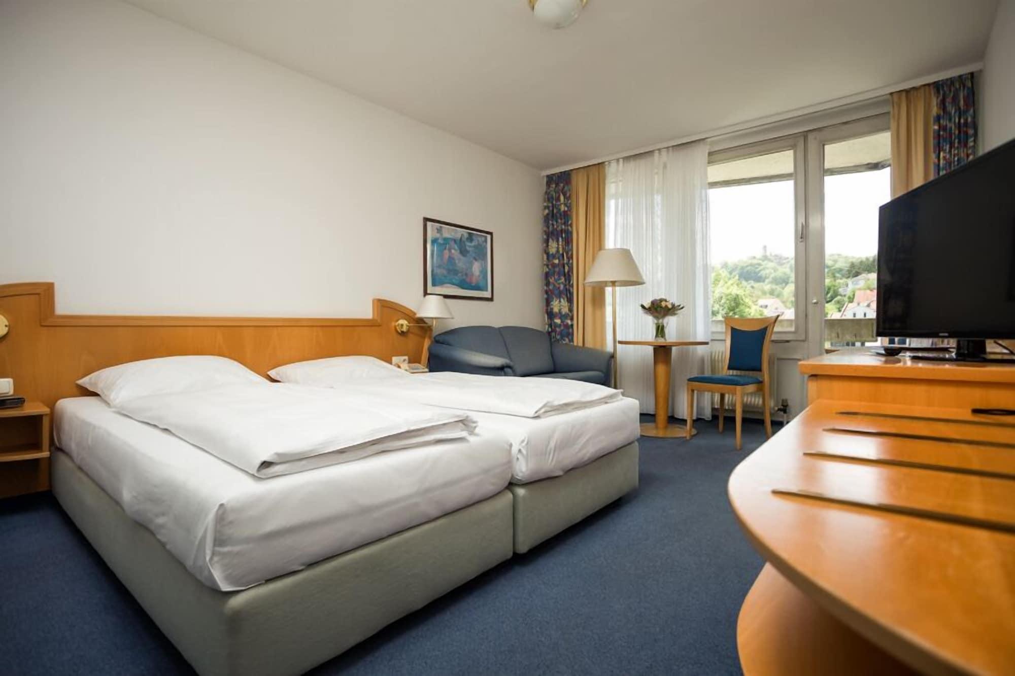 Hotel Altenburgblick Bamberga Esterno foto