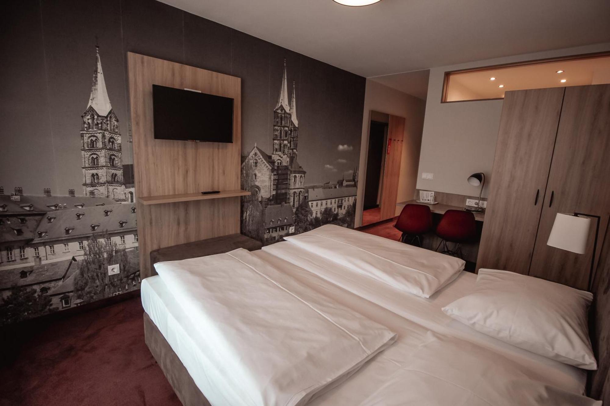 Hotel Altenburgblick Bamberga Esterno foto
