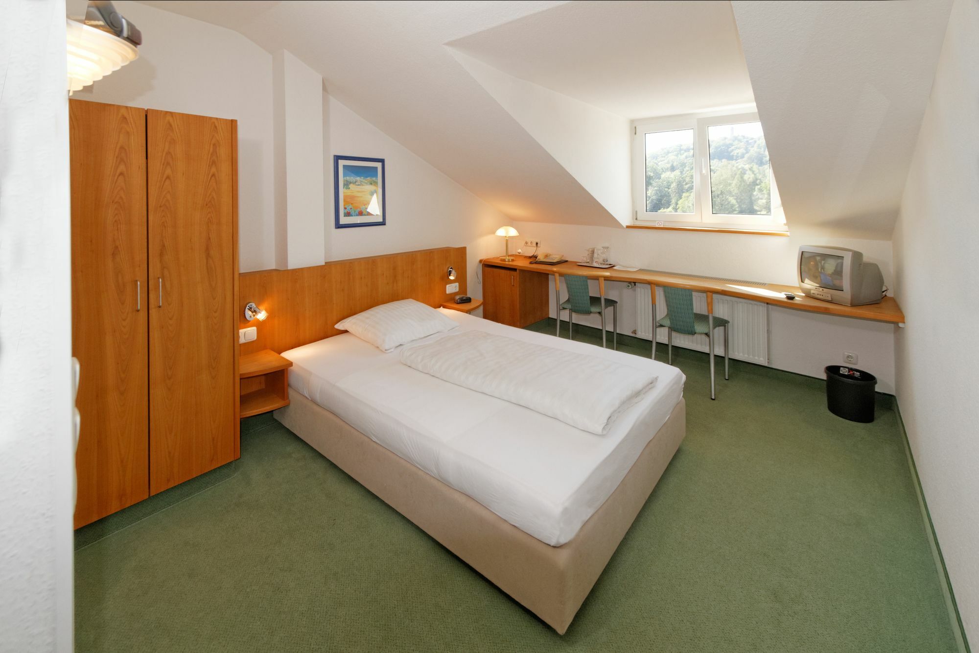 Hotel Altenburgblick Bamberga Esterno foto